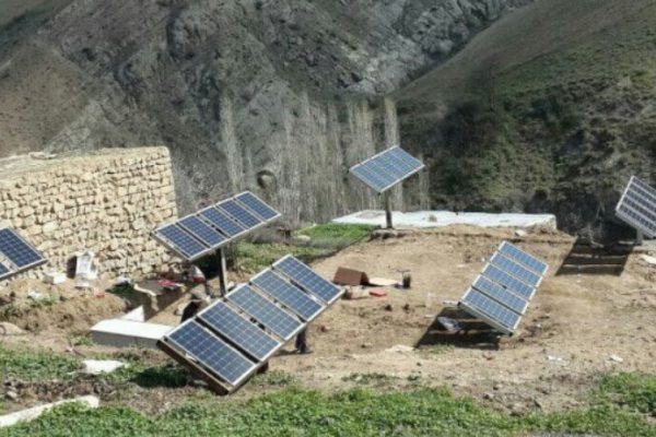 نیروگاه خورشیدی در مناطق دور افتاده لرستان